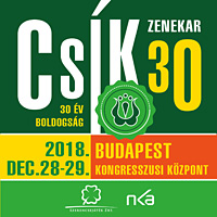 A Cs�k Zenekar koncertje a&nbsp;Budapest Kongresszusi K�zpontban, 2018.&nbsp;december&nbsp;28‑�n �s&nbsp;29‑�n